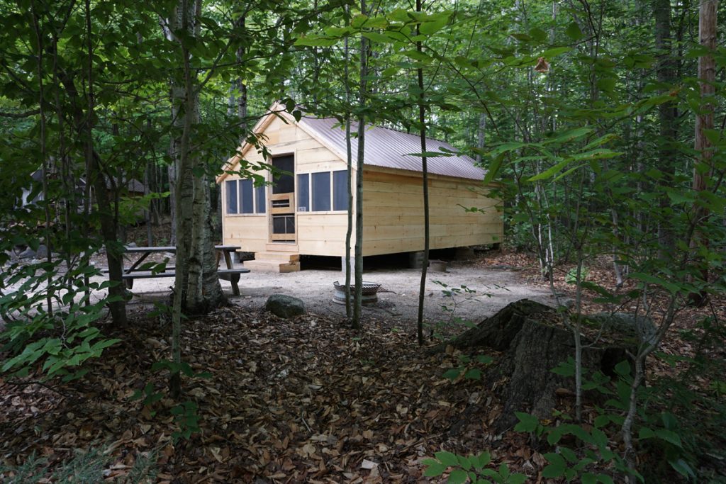 Wilderness Edge Campground-side view CB 3